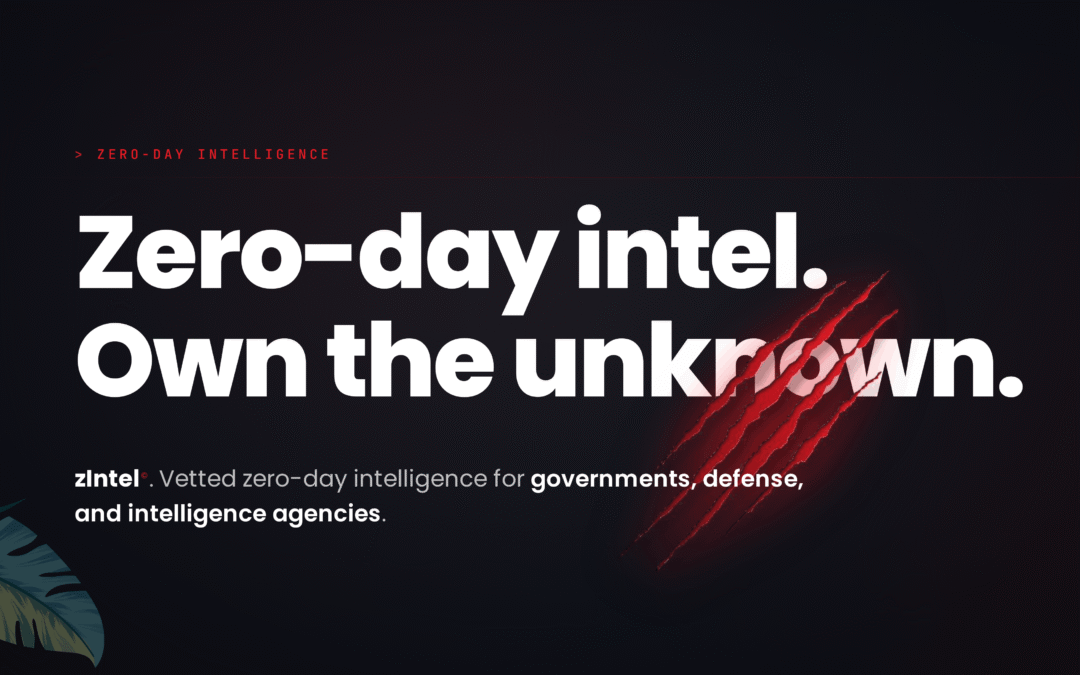 zIntel: Zerotak’s 0-Days Intelligence Portal