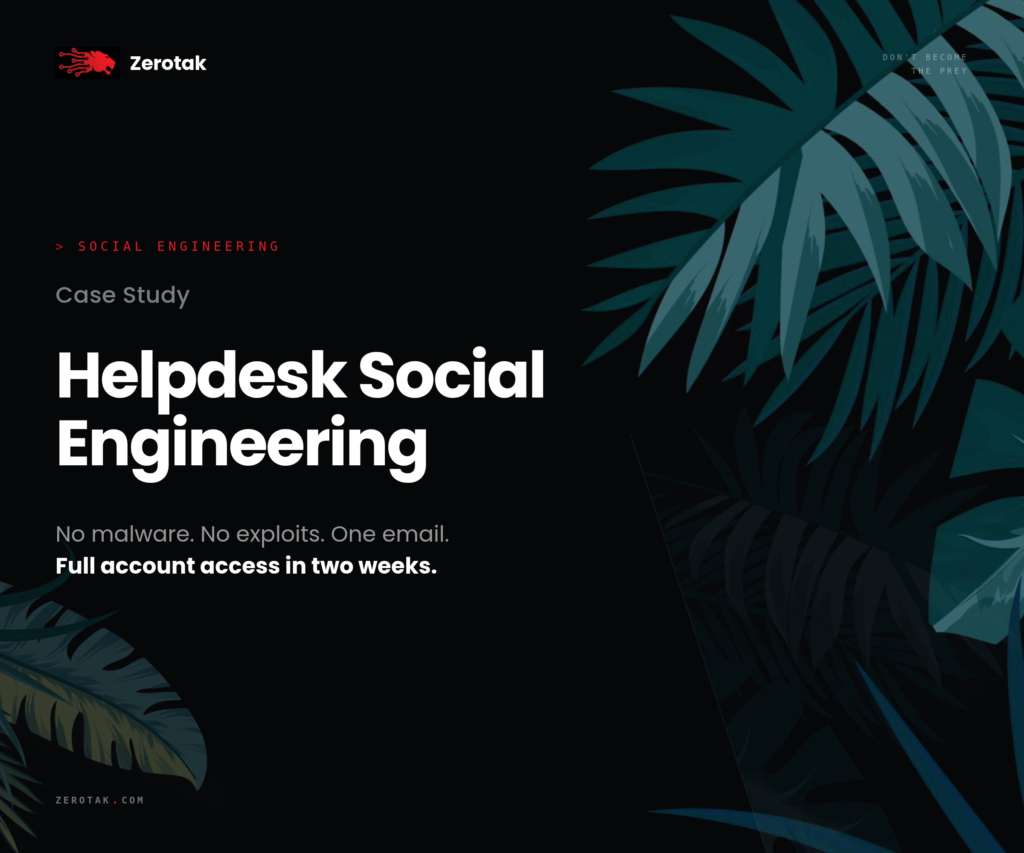 Social Engineering Case Study